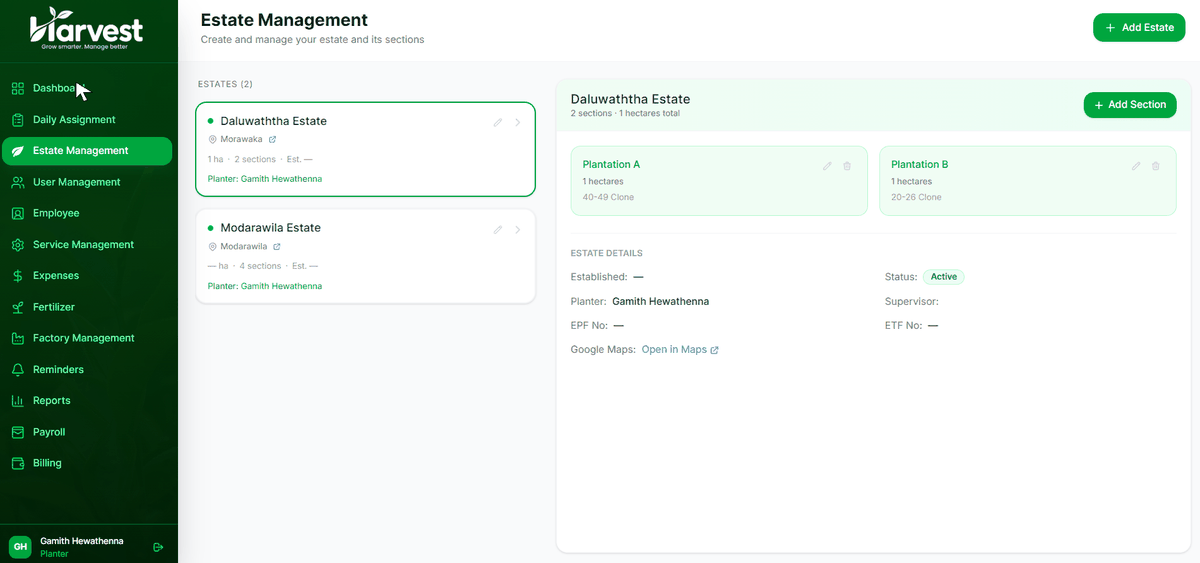 Estate Management